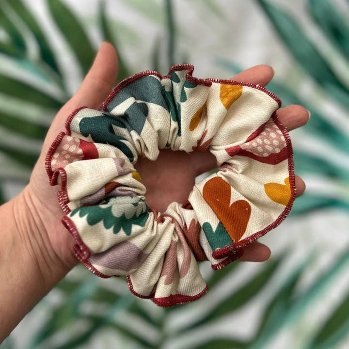XL Scrunchie linen & cotton for wholesale by Dora Nola