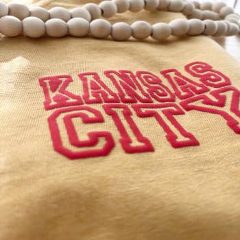 Men's Stitches Royal Kansas City Royals Holiday Pullover Crew Sweatshirt