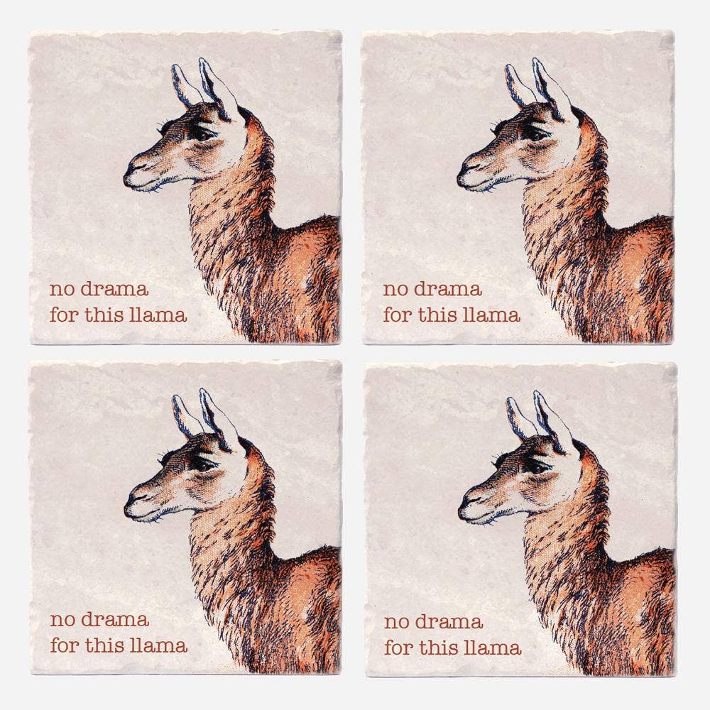 Versatile Coasters Canada - Wholesale Coasters - No Drama Llama Coasters2