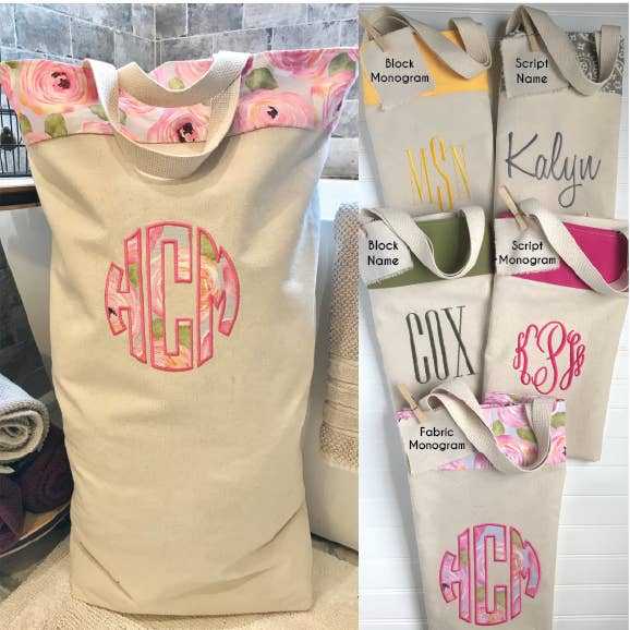 Simply Sisters - Wholesale Laundry Bag - PERSONALIZED LAUNDRY BAG