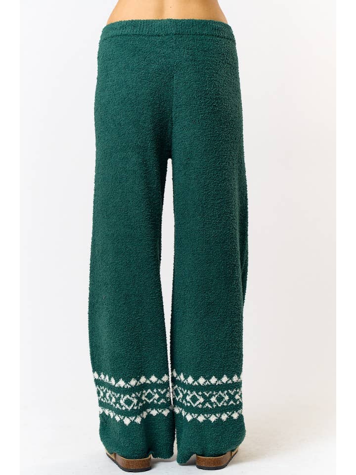 HUNTER IBP31128 TEDDY CHRISTMAS LOUNGE PANTS for wholesale on Faire