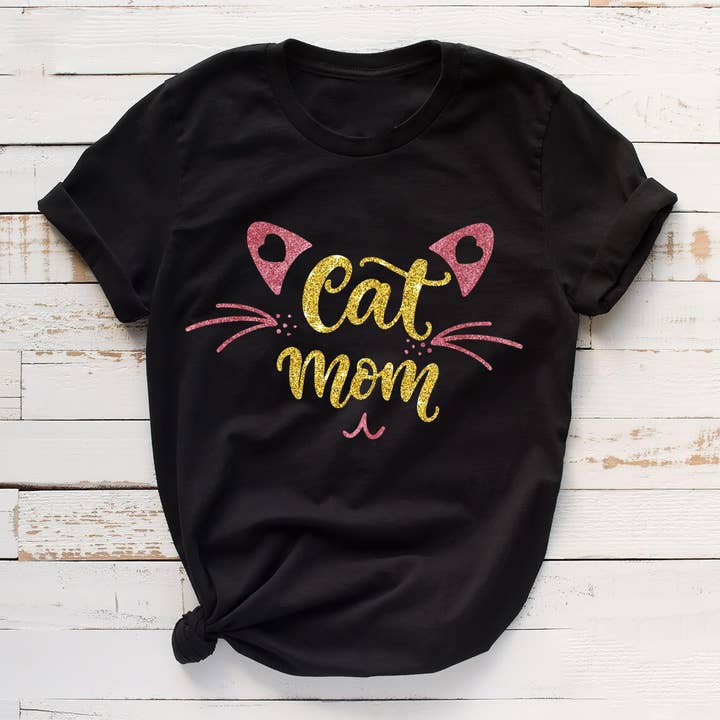 Cat Mom Shirt, Gift to Mom, Pet Lover Shirt, Cat Shirt for wholesale by EagleAceApparel