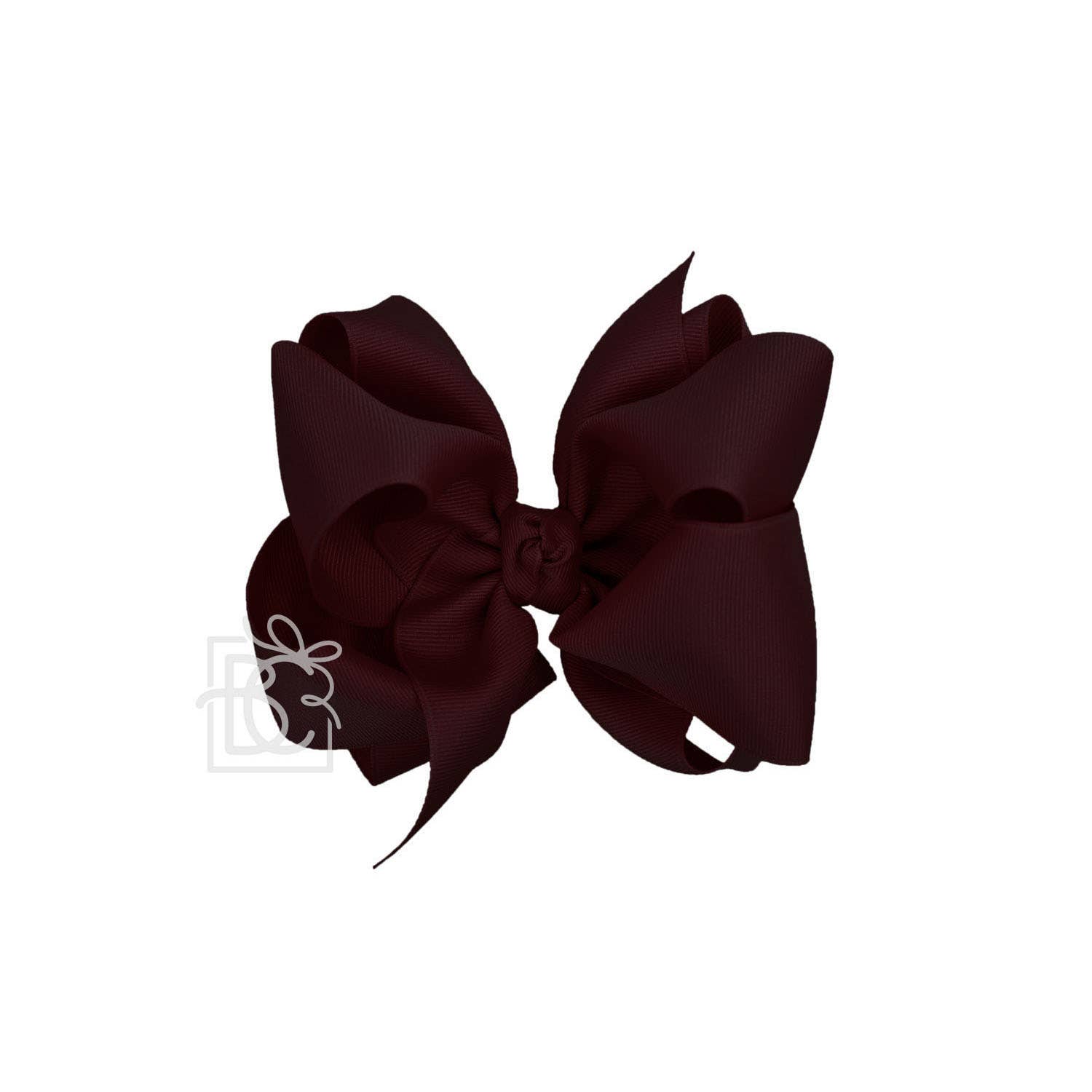 Beyond Creations, LLC - Wholesale Hair bow – Kids - MULTI-LOOP GROSGRAIN BOW ON CLIP186