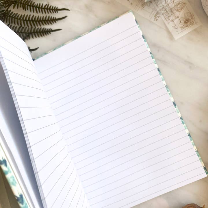 PAPERCROWN NI - Wholesale Notebook - Vintage Patterned Notebook With Recycled Lined Pages 3