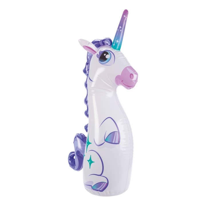 Toysmith - Wholesale Inflatable Toy - Kids & Baby - Unicorn-Toss Inflatable Pool Ring Game, Floatie