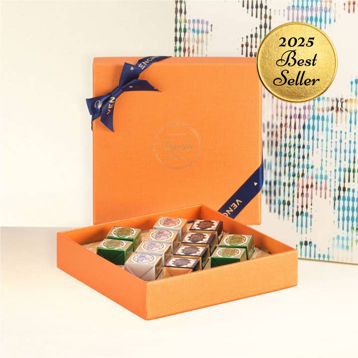 Murrine Luxury Gift Box - Assorted Gourmet Italian Chocolate for wholesale by Venchi
