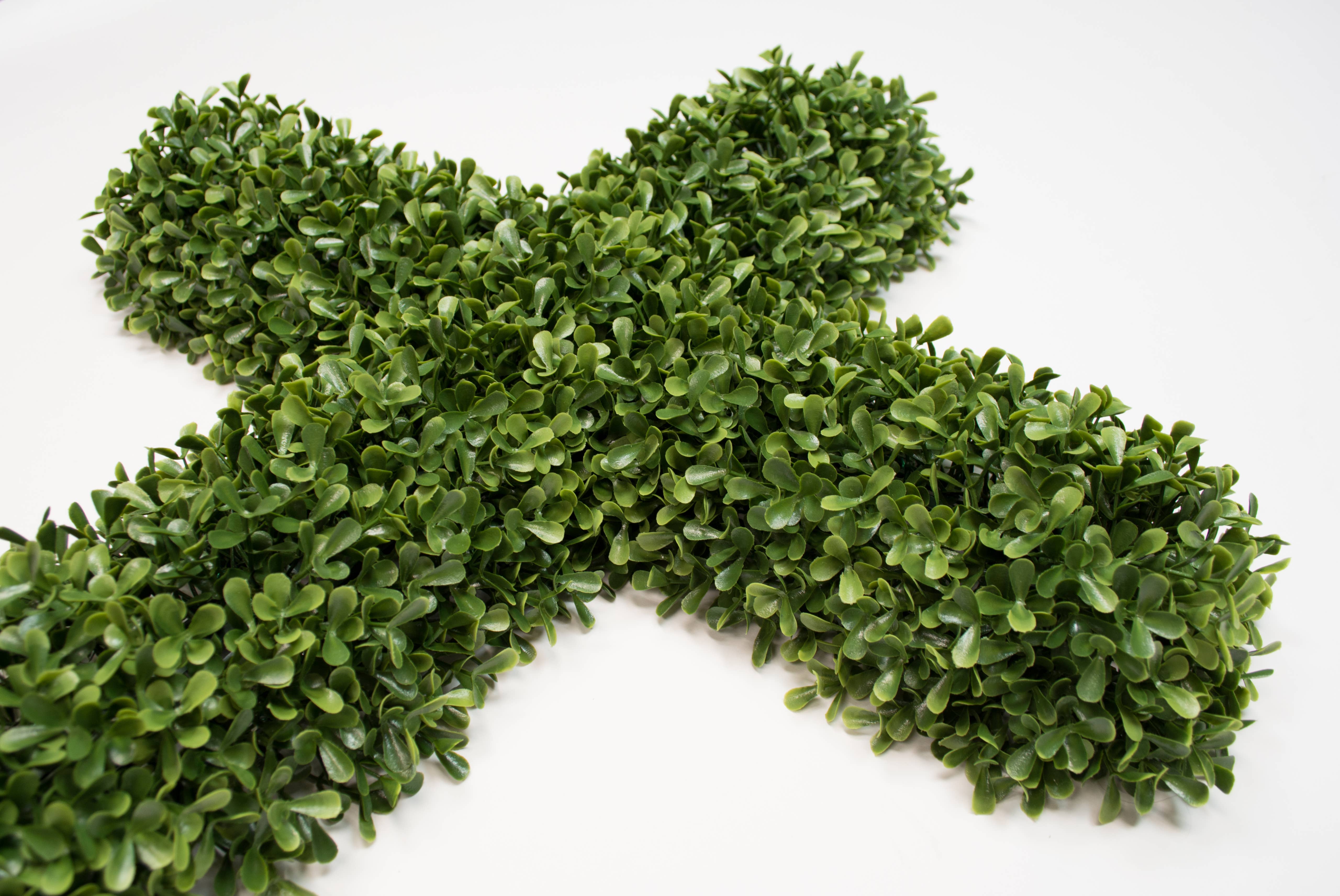 Mills Floral Company - Wholesale Wall Cross - Faux Boxwood Cross 26" X 18"2