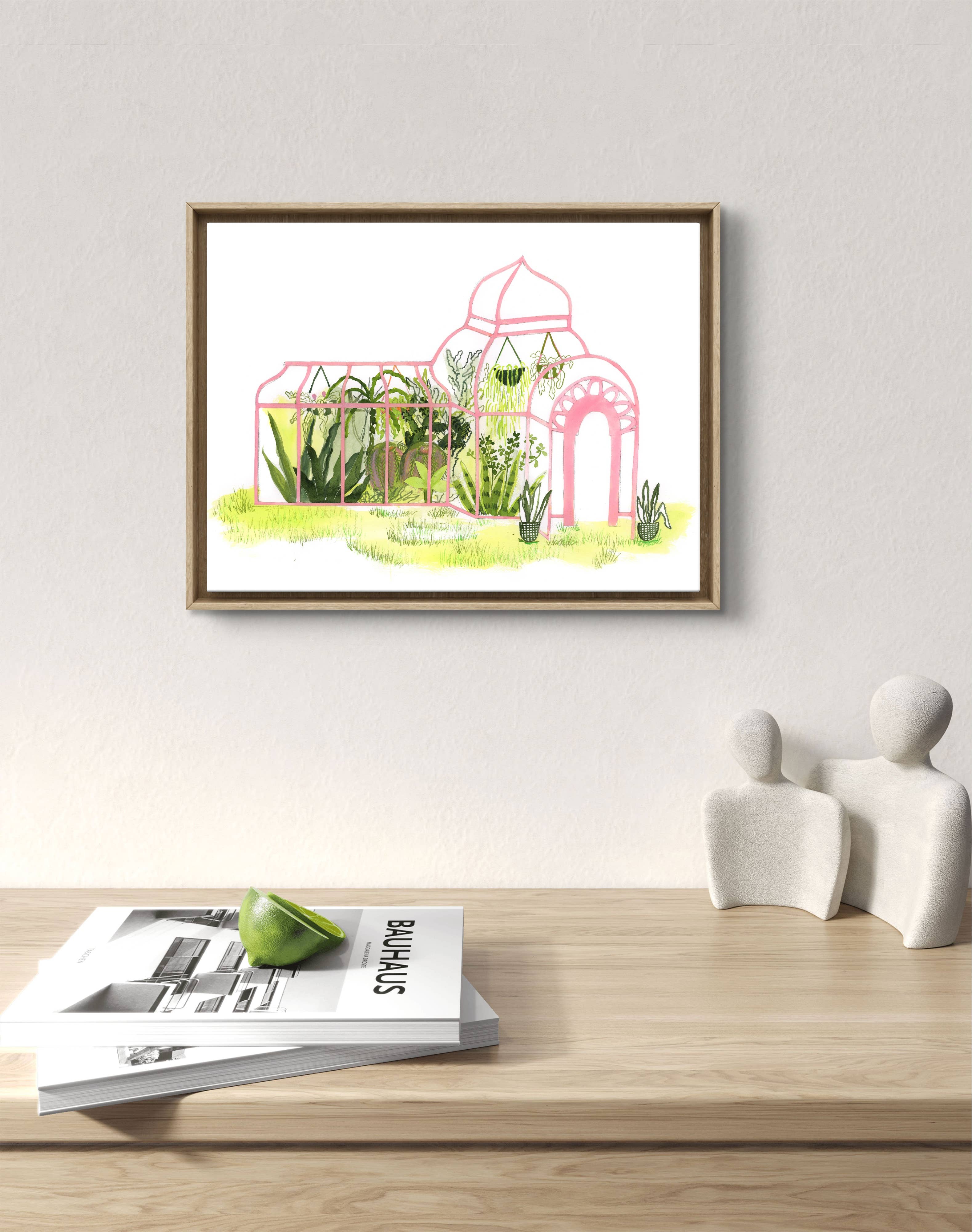 ApoorvaMittalDraws - Wholesale Art Print - Plant Oasis/Greenhouse Watercolour Art Print3