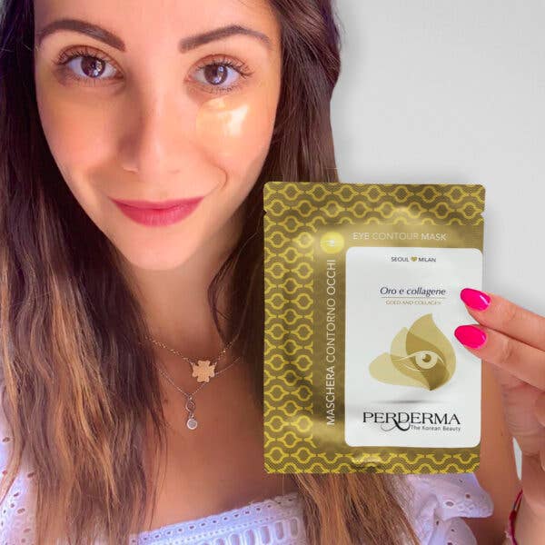 PERDERMA - Wholesale Eye Treatment Mask - ANTI-AGING AND ILLUMINATING EYE CONTOUR MASK3