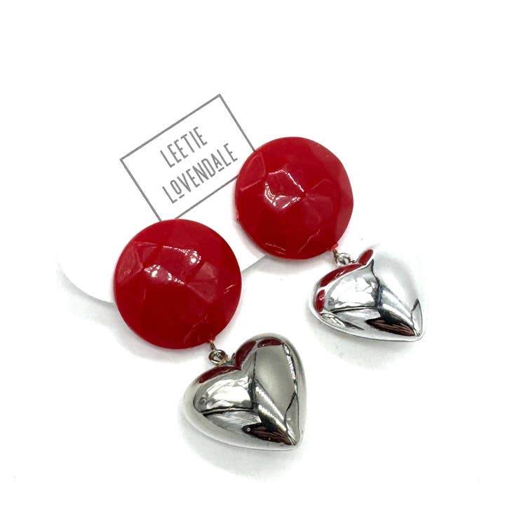 Heartbreaker Drop Earrings for wholesale by Leetie Lovendale