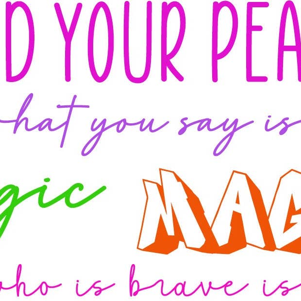 Wear Your Sole - Wholesale Shoe Jewelry - Women's - WYS Small Shoe Tattoo - Colorful Words6