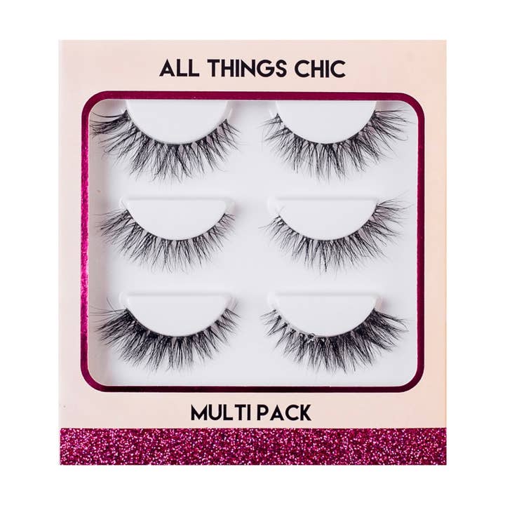 Natural mink set for wholesale by All Things Chic