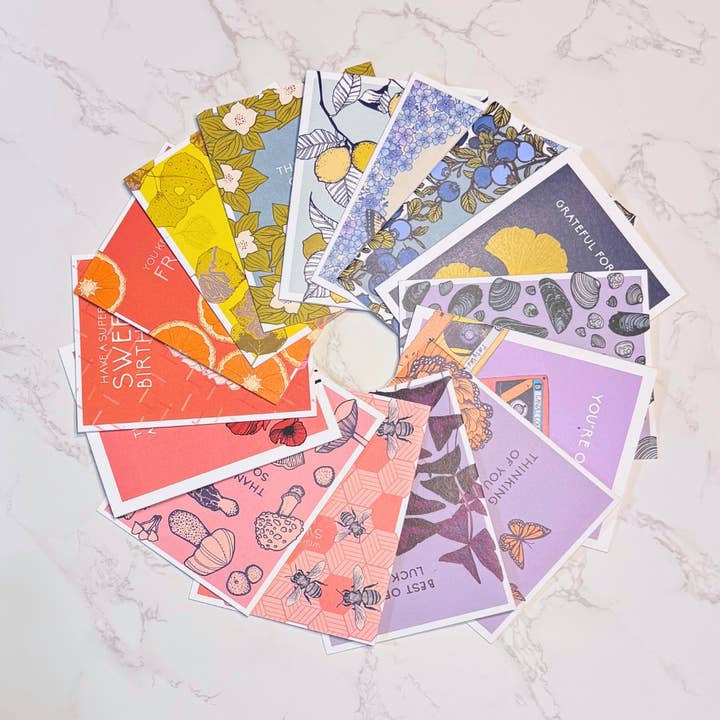 Everyday Greeting Card Pack (15 Cards) for wholesale by Brianna Reagan Creates