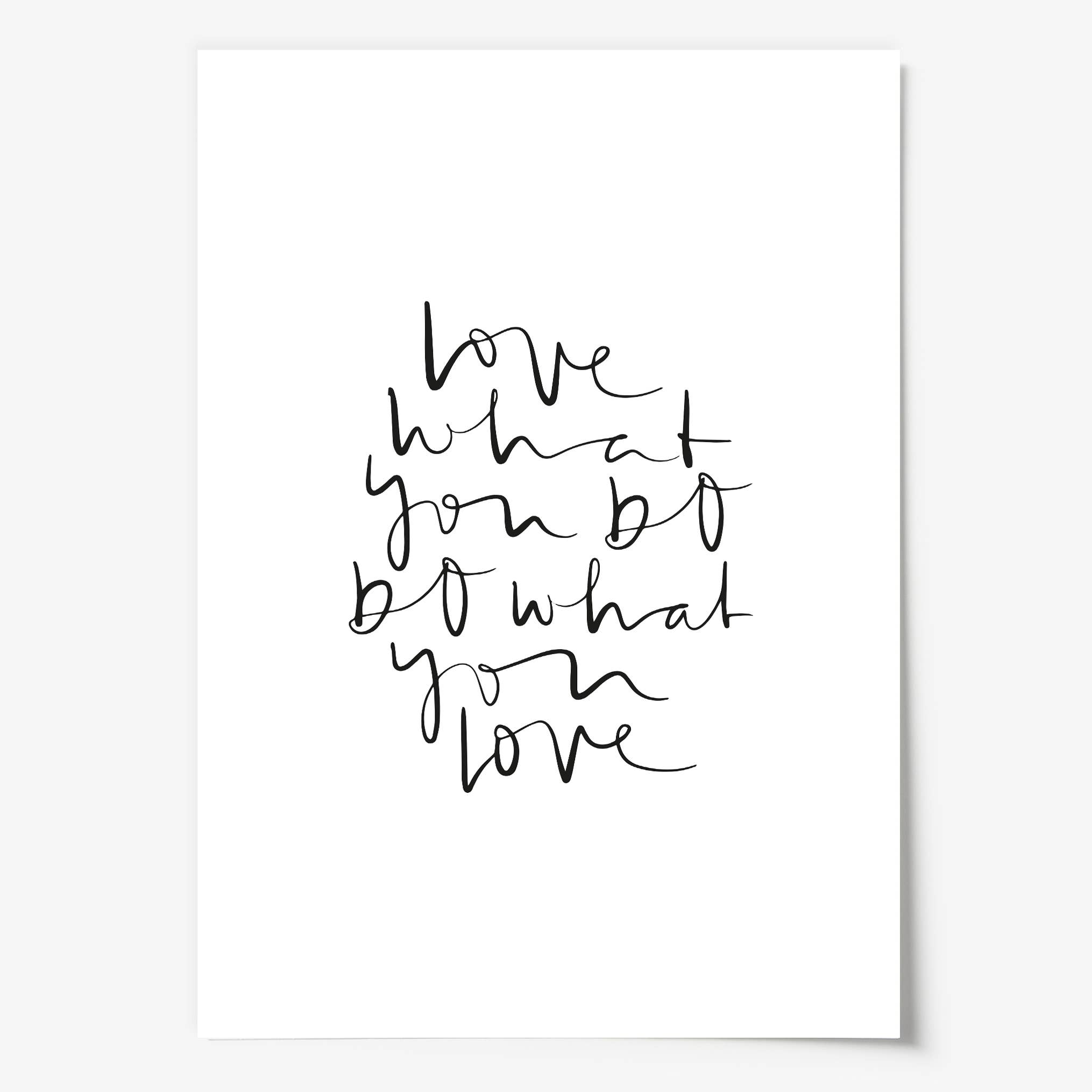 Tales by Jen - Wholesale Poster - Love What You Do Do What You Love Poster1