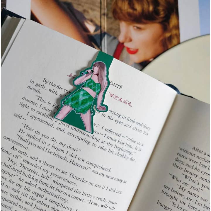 1989 Taylor Swift Eras Tour Green Magnetic Bookmark for wholesale by Like Starlight Studio