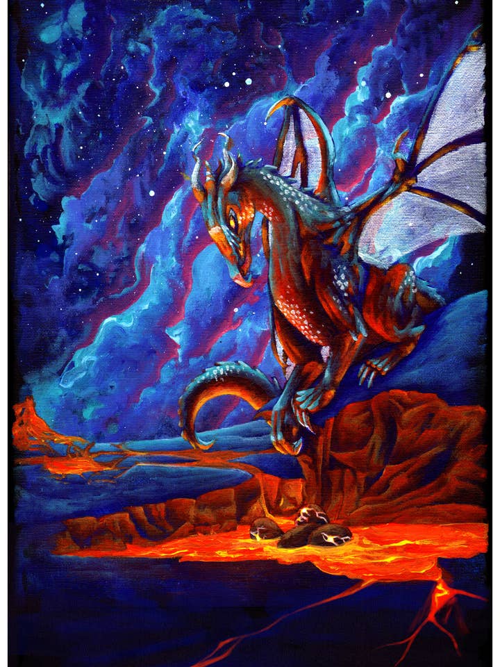 Impresión artística: Hatchday (impresión acrílica firmada) para venta al por mayor de Indi Martin Art