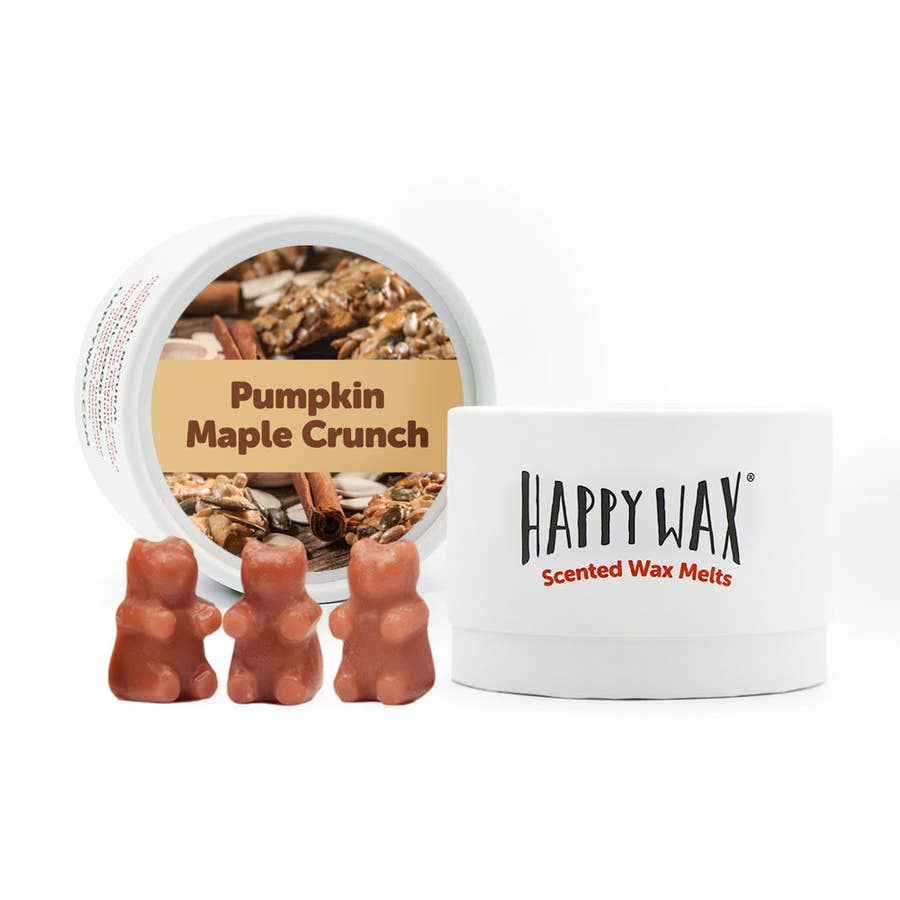 Happy Wax Red Mandarin Scented Natural Soy Wax Melts 3.6 oz. of Scented Wax Melts, Made in USA