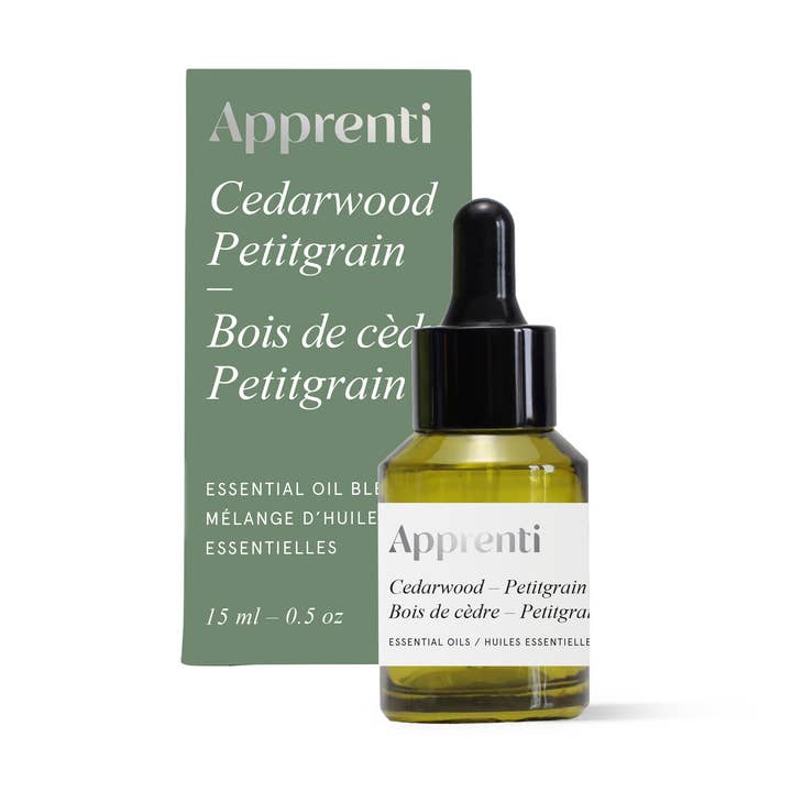 Olio per diffusore al legno di cedro / petitgrain per la vendita all'ingrosso da parte di Apprenti