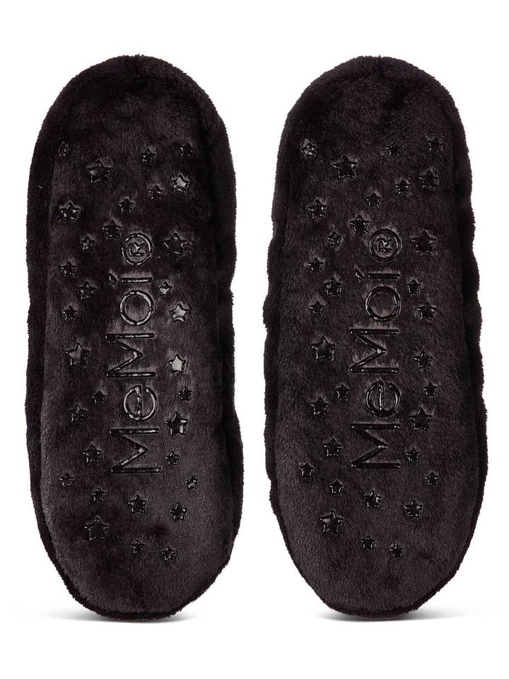 Black Pickle Baller Sherpa Lined Slippers for wholesale on Faire1