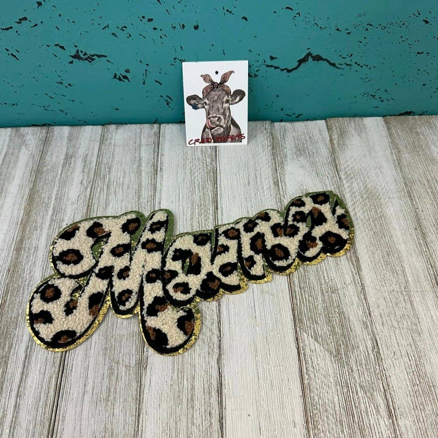 Crazy Heifers Wholesale - Wholesale Patch - Chenille MAMA & WEEKEND Patch-Iron on-NEW COLORS1