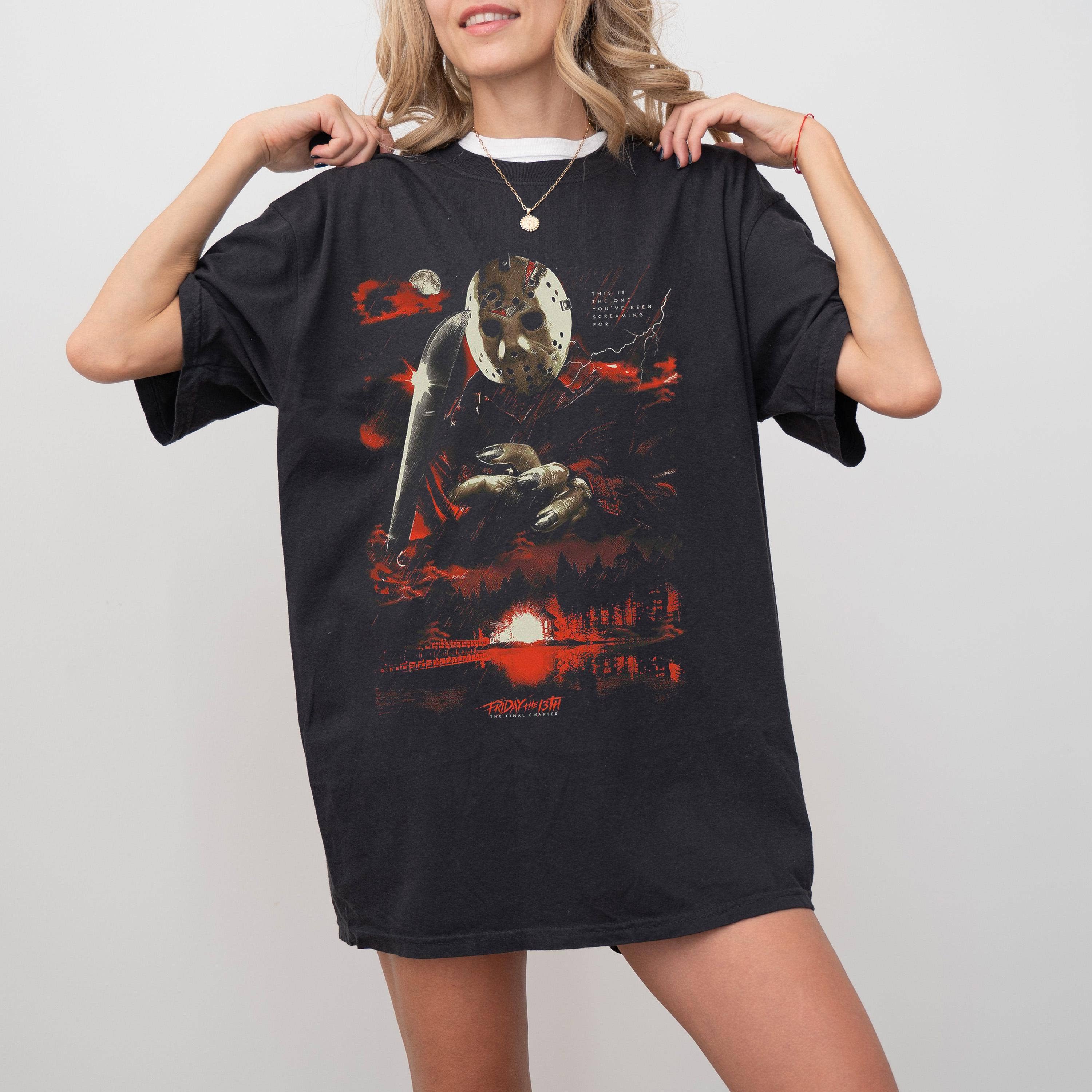 NVC Ecommerce LLC - Wholesale T-Shirt (Graphic) - Women's - Friday the 13th Shirt, Movie Tees, Jason Voorhees Shirt