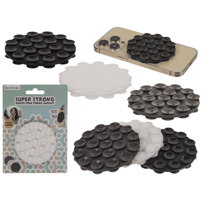 Mobiltelefonhållare sugkopp, 6,5 cm, för wholesale av Out of the blue KG