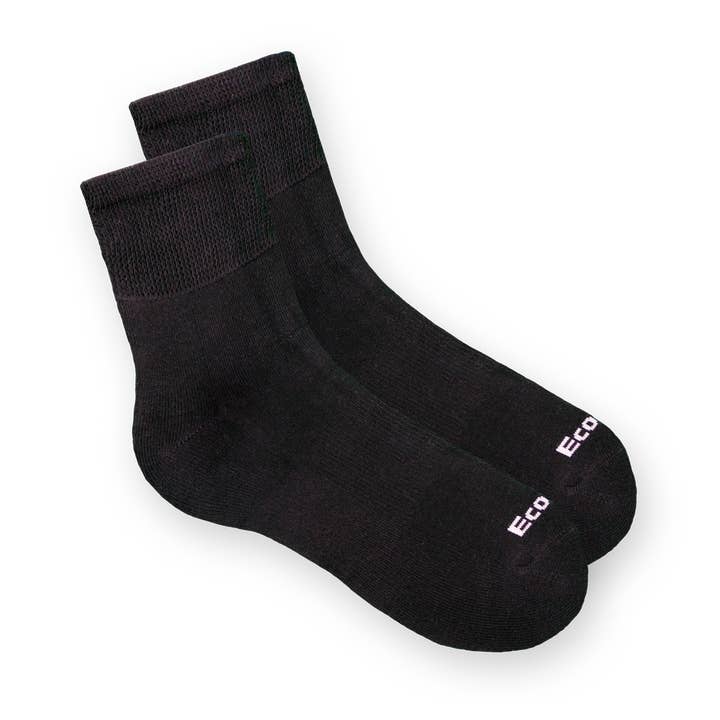 Ecosox - Vente Chaussettes – unisexe - Chaussettes Quarter Diabétiques - Extra Large2