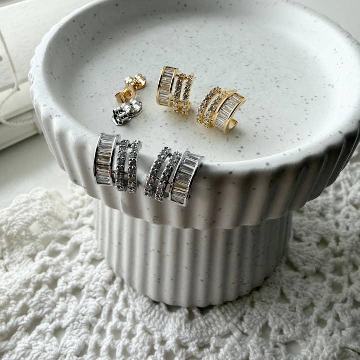 Party of Three Earrings for wholesale by musthavemustget