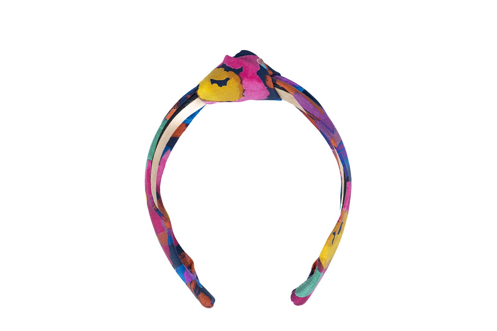 Maddie and Me Handmade - Wholesale Fashion Headband - Women's - Tropical Escape Colorful Headband made with 100% Silk2