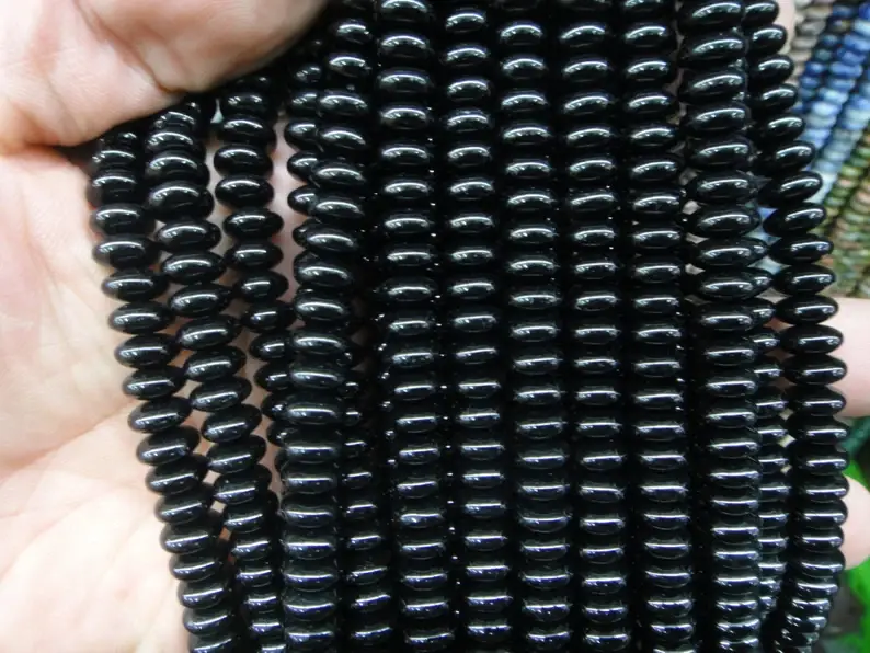 Sonya Renee Jewelry - Wholesale Beaded/Pearl Necklace - Lilly Gemstone Bead Necklace multi-color 8mm opals jade 100