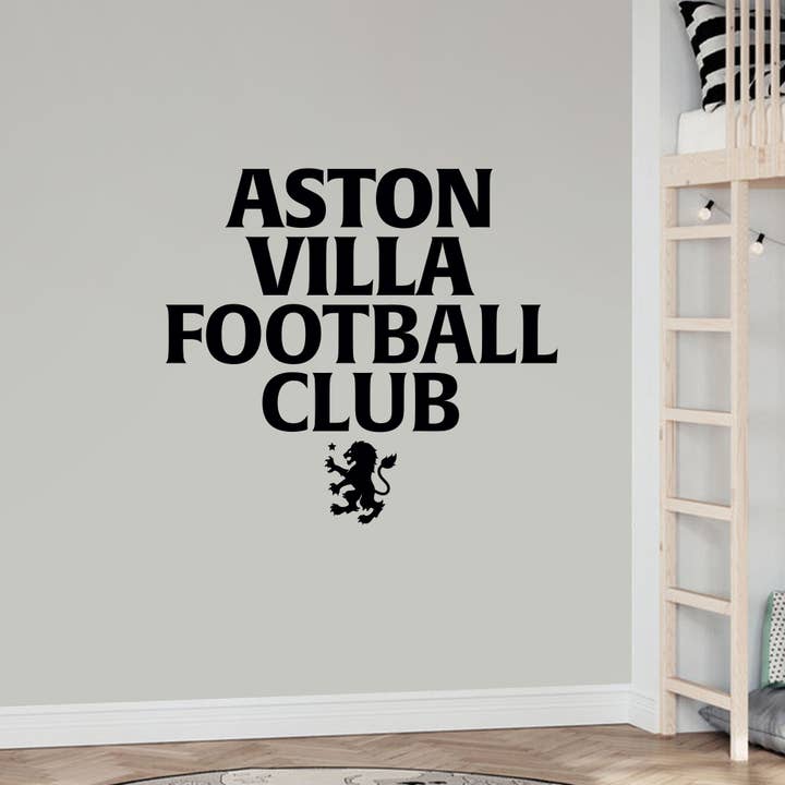 Aston Villa Fotbollsklubb Stapel Väggdekal för wholesale av Themed