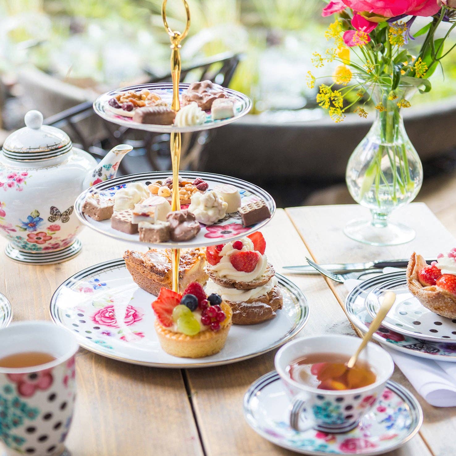 Melli Mello - Vendita all'ingrosso Vassoi da portata - Melli Mello Nora Etagere ø27cm1