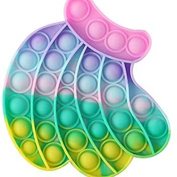 JSBlueRidge Toys - Wholesale Fidget Toy - Kids - Rainbow Banana Pop It Fidget Kids Toys2