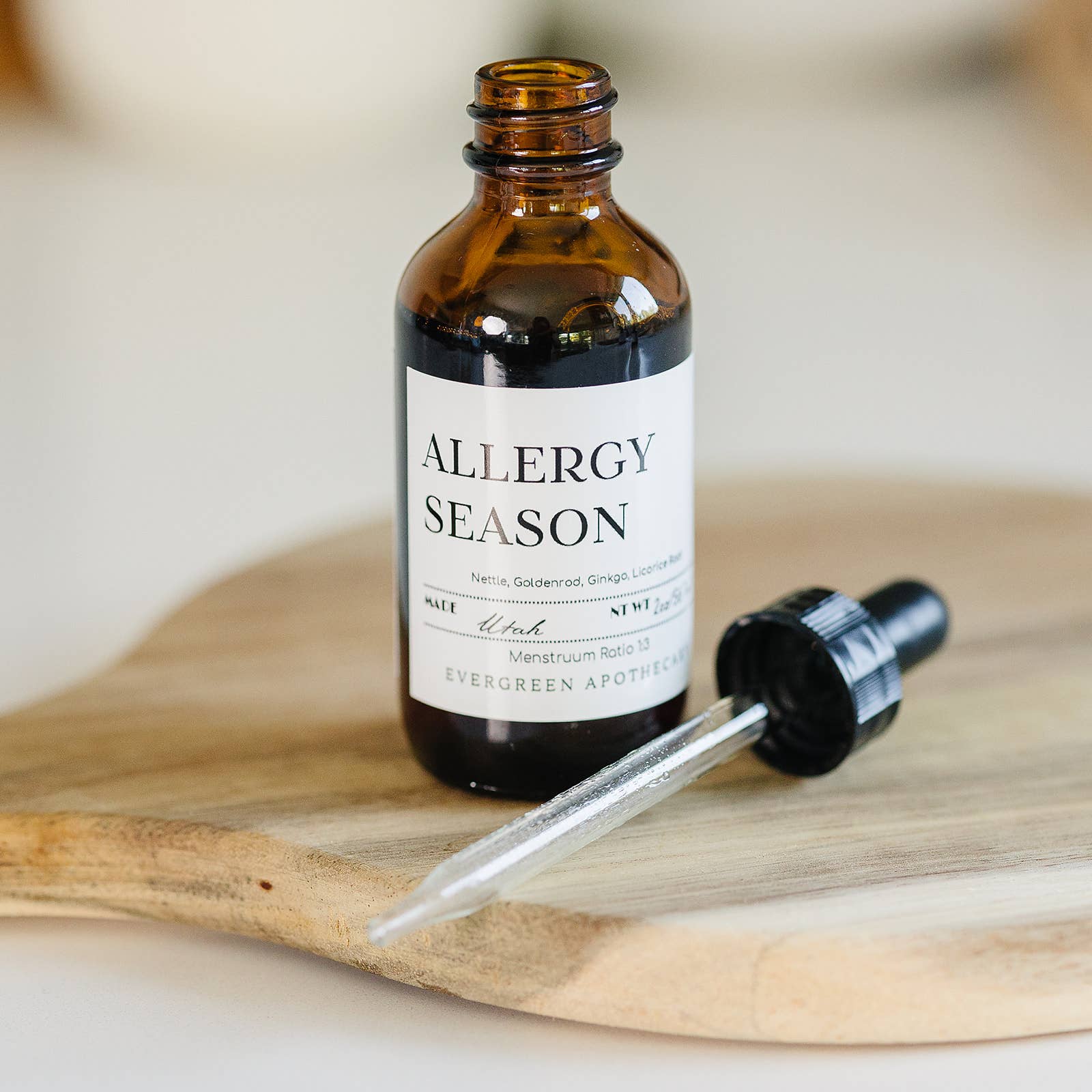 Evergreen Apothecary - Wholesale Tincture - Allergy Season, Herbal Tincture, 2oz 11