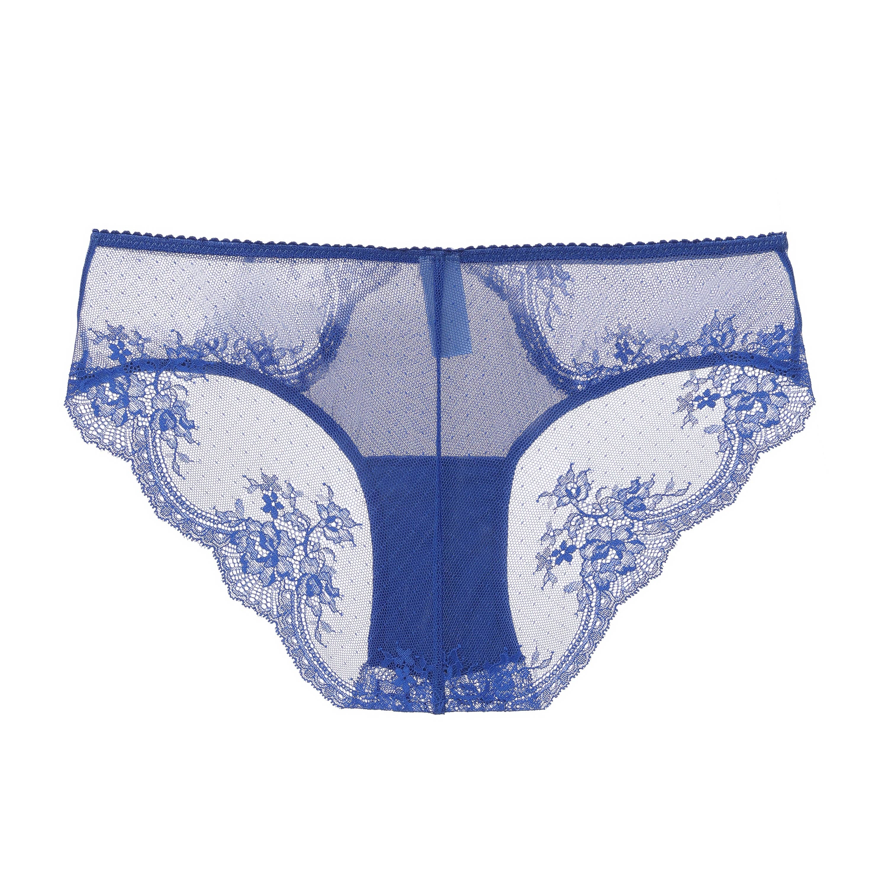 Amour d'Agnette - Wholesale Underwear - Women's - Kim Stretch Lace & Mesh Cheeky2