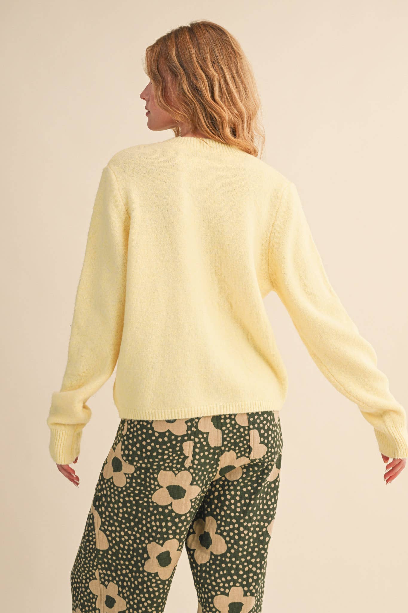 &MERCI - Wholesale Cardigan - Women's - MARLED KNIT SWEATER CARDIGAN MSW1124844