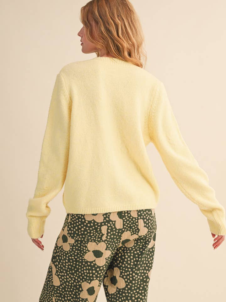 &MERCI - Wholesale Cardigan - Women's - MARLED KNIT SWEATER CARDIGAN MSW1124844