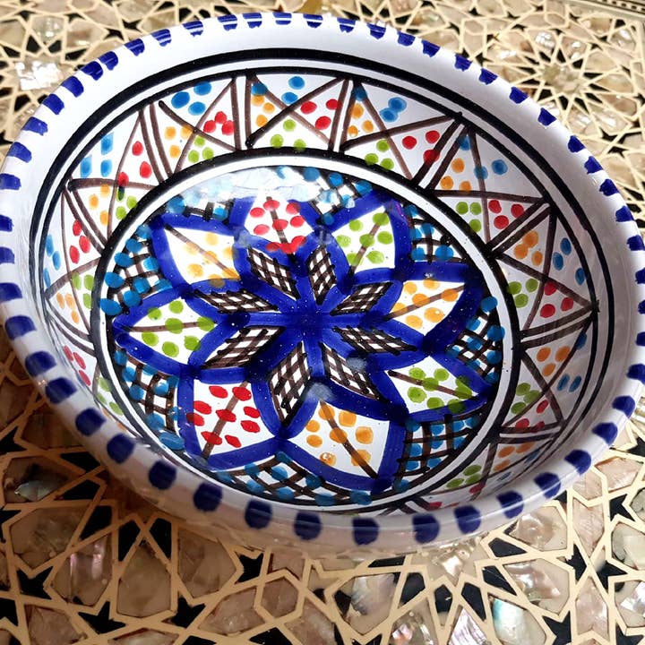 ROUNA Blue 15cm soup bowl for wholesale by Meme poterie