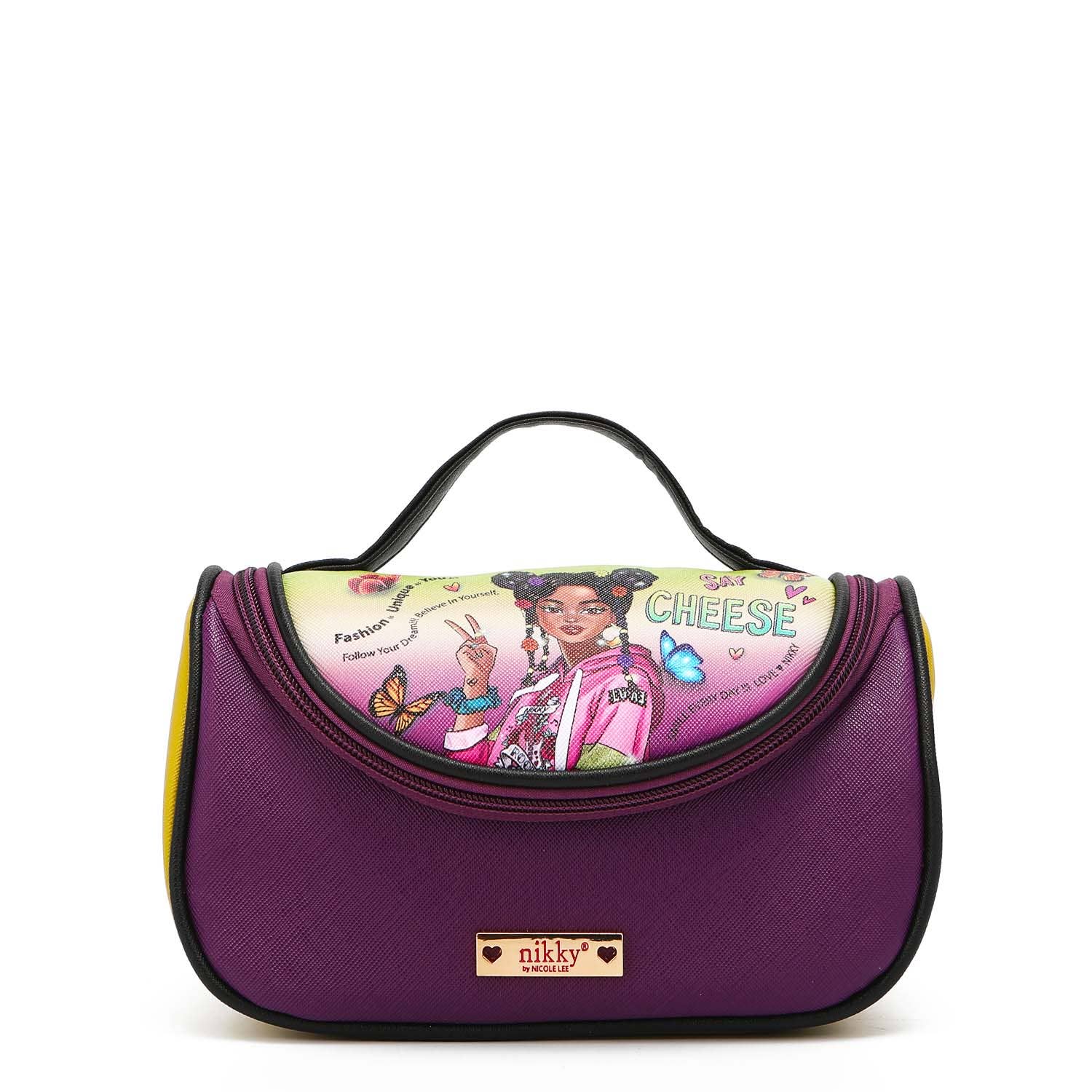 Nicole Lee USA - Wholesale Makeup/Cosmetic Bag - NIKKY COSMETIC BRUSH BAG10