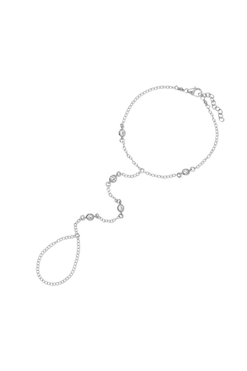 NAiiA - Wholesale Link & Chain Bracelet - Ariella Hand Chain1
