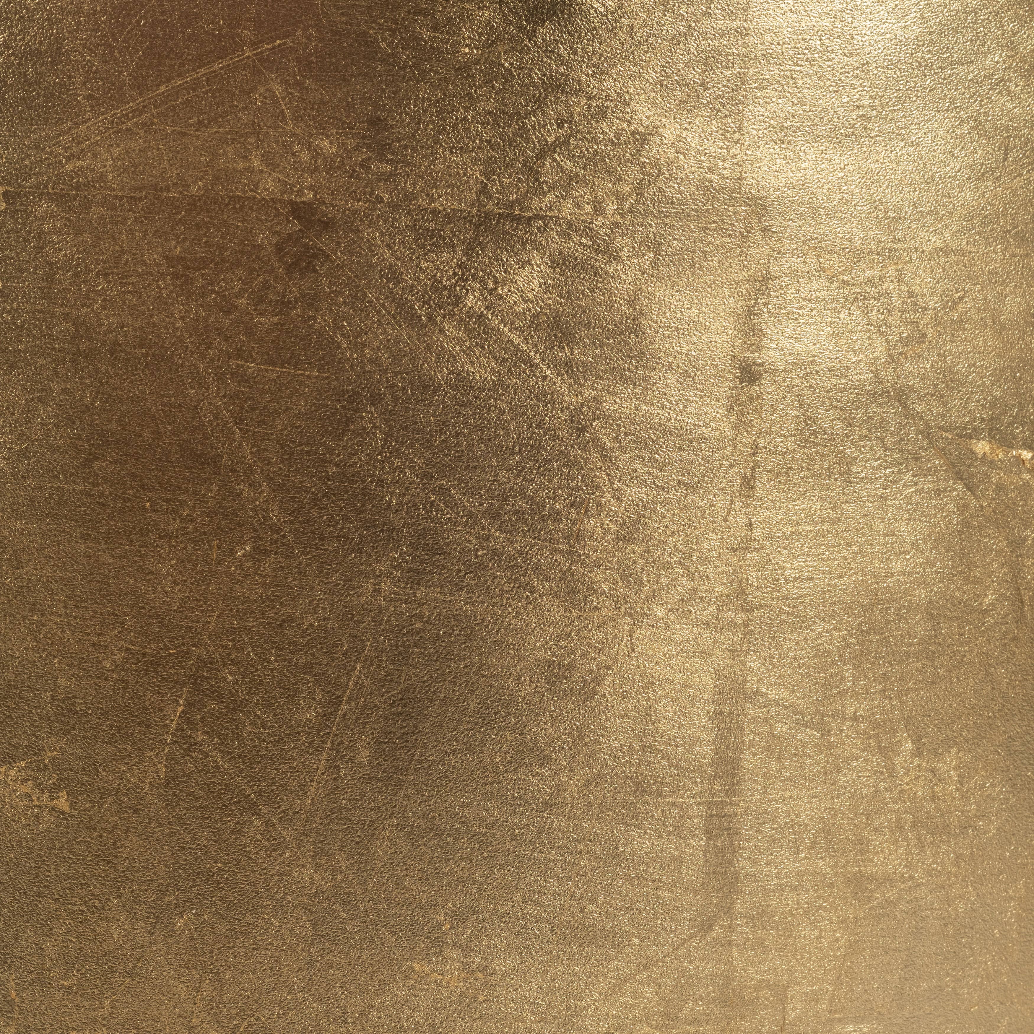 Sagebrook Home - Wholesale Side Table - Side Table - Gold Glass Round Top Cylindrical Base, 24 in.7