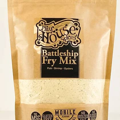 Battleship Fry Mix Seasoned 10oz Bag for wholesale by Play House Spices
