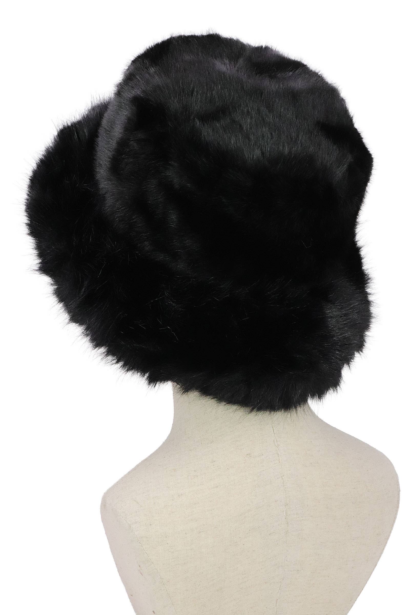SURTIDO Sombrero de pescador de piel sintética Shaggy Fluffy de gran tamaño de venta al por mayor en Faire3