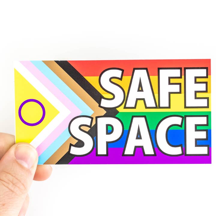 Ifs, Ands, Or Buttons - Wholesale Sticker - Safe Space Weather Proof Sticker