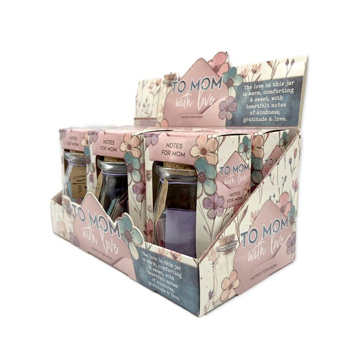 Novelty Brands - Wholesale Retailer Display - Home & Living - Blessing Notes Jar for Mom Assortment - 6/Display0