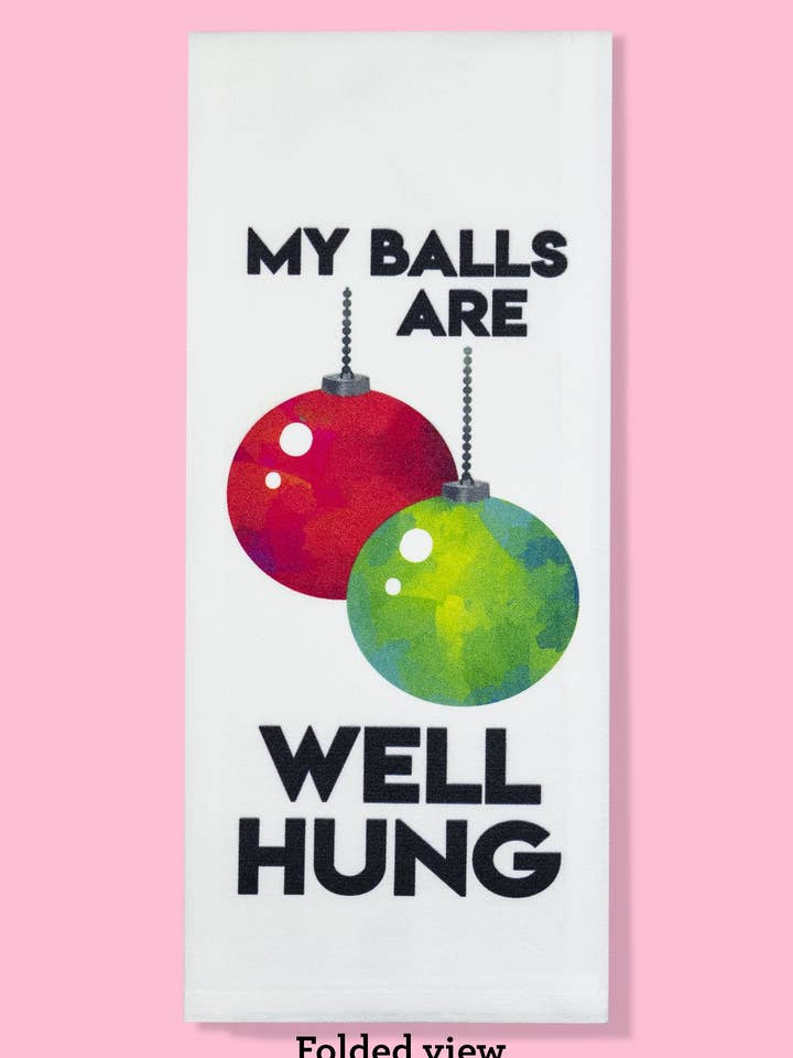 My Balls Ae Well Hung Strofinaccio per la vendita all'ingrosso da parte di Bad Grandma Designs
