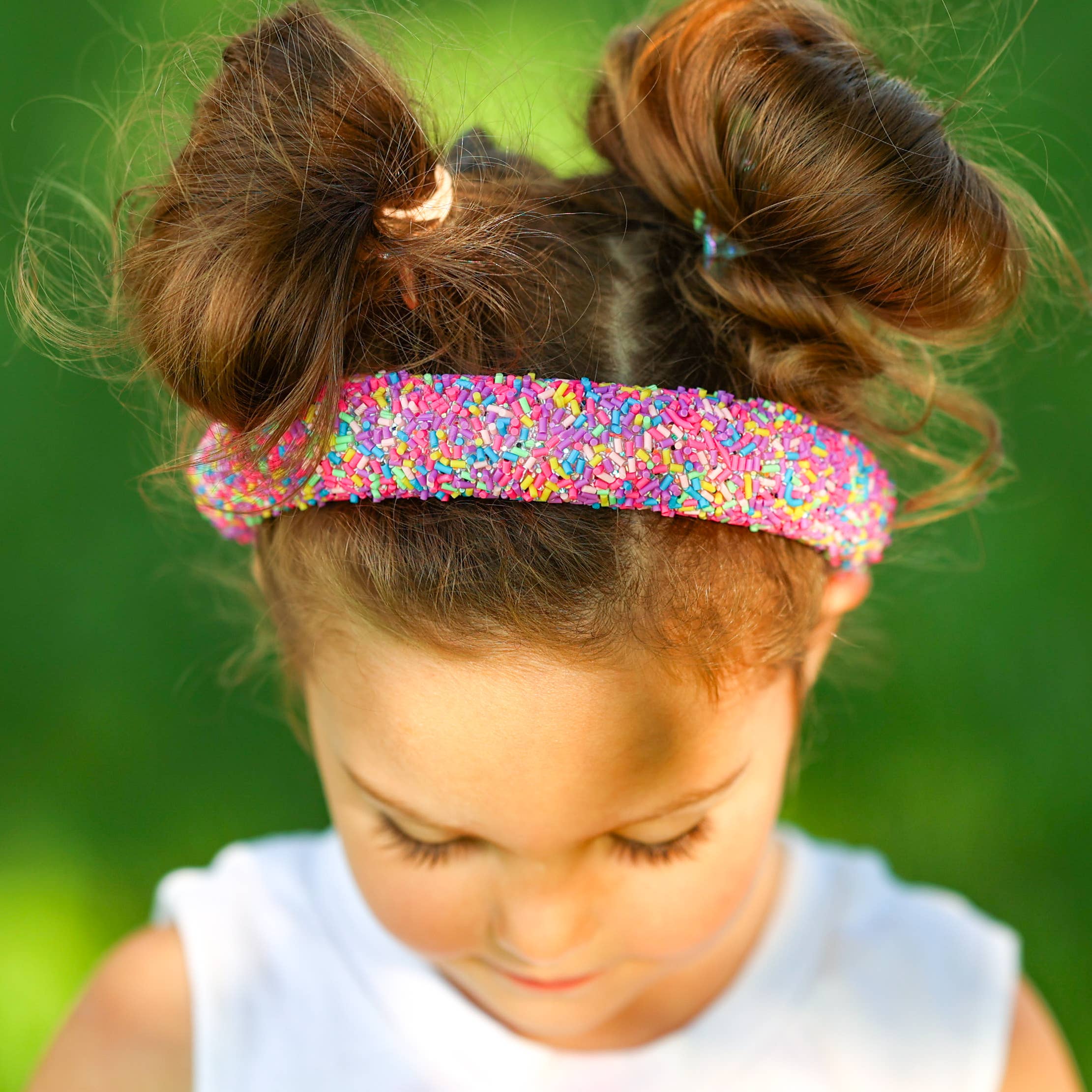 Frog Sac - Wholesale Fashion Headband - Kids - Padded Sprinkles Headband - Confetti Hair Band20