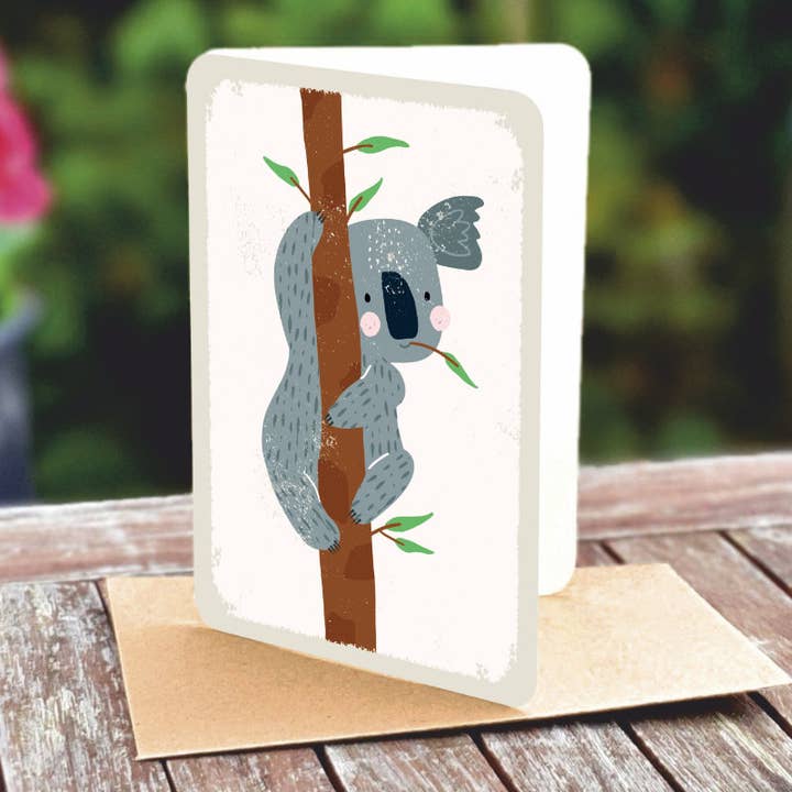 Natural paper double card 5170 for wholesale by Gutrath Verlag