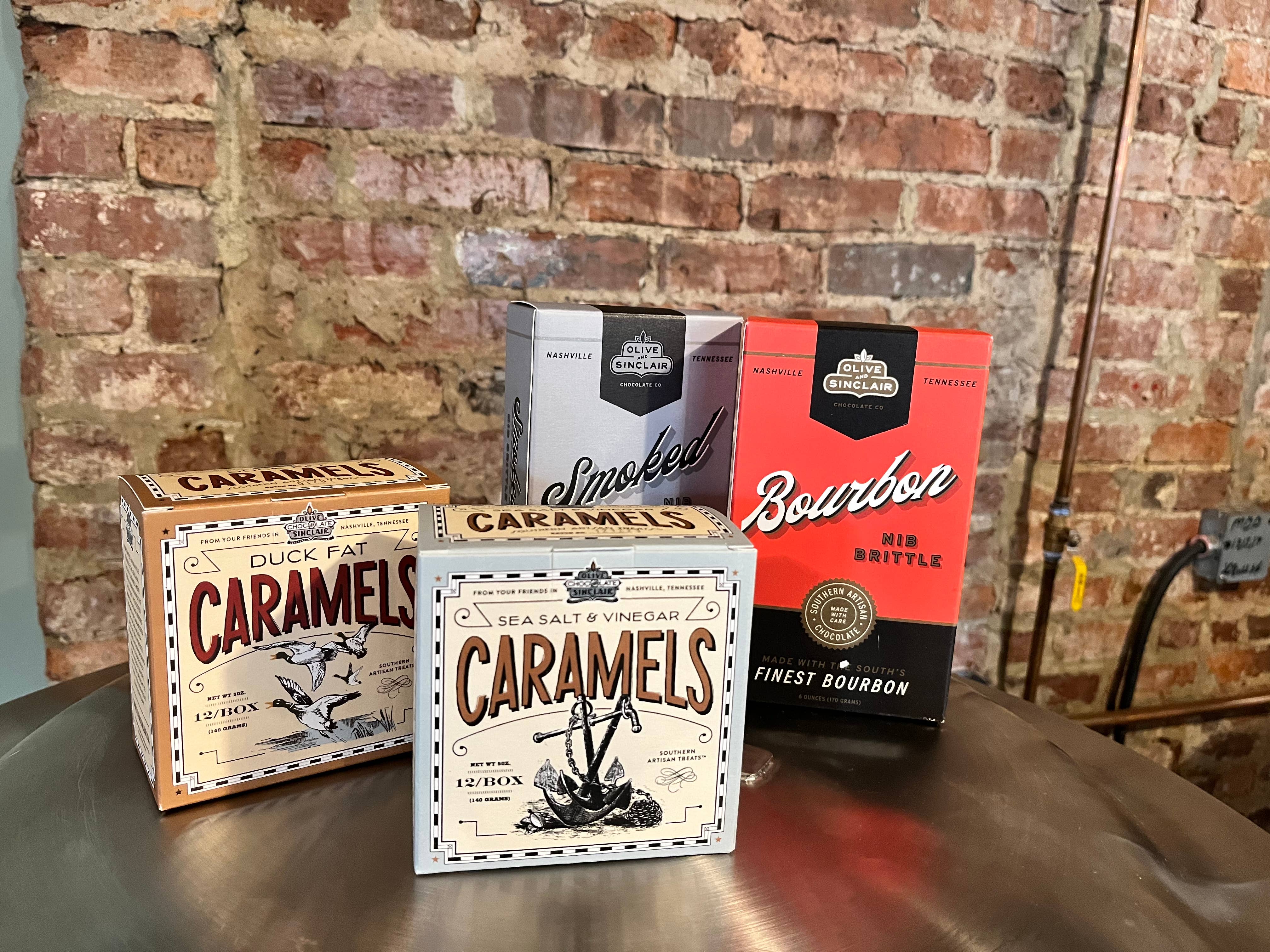 Olive & Sinclair Chocolate - Vente Nougatines - Crocant aux éclats de bourbon2