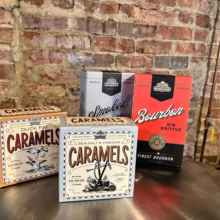 Olive & Sinclair Chocolate - Vente Nougatines - Crocant aux éclats de bourbon2